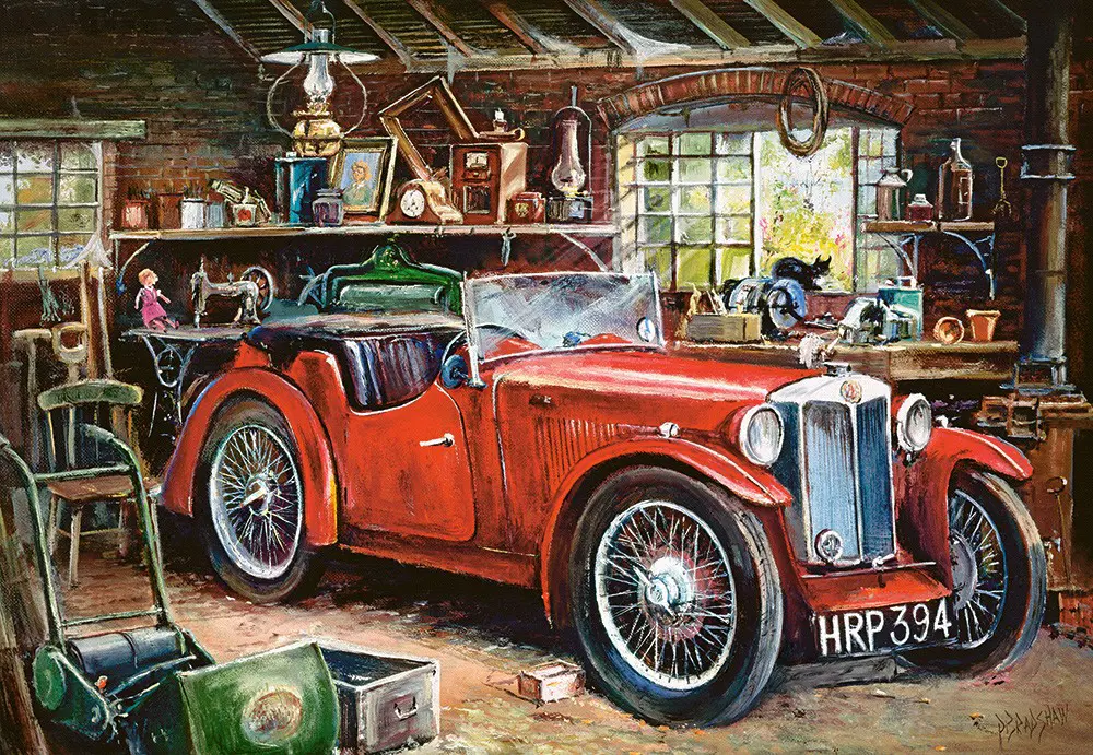 BT Car Service garage from 1974
